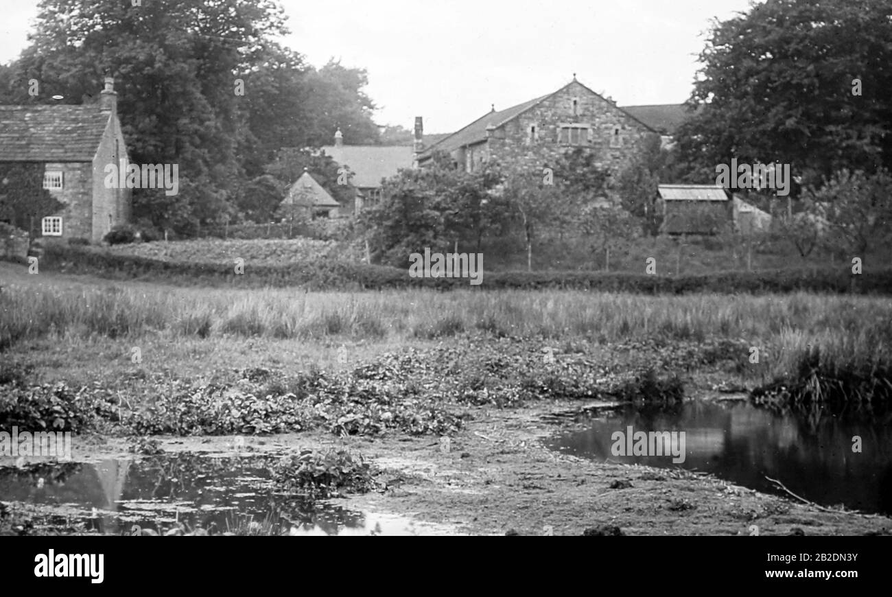 Abbeystead près de Lancaster, début des années 1900 Banque D'Images