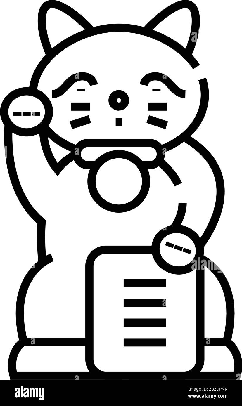 Icône de ligne de souvenirs, signe de concept, illustration vectorielle de contour, symbole linéaire. Illustration de Vecteur