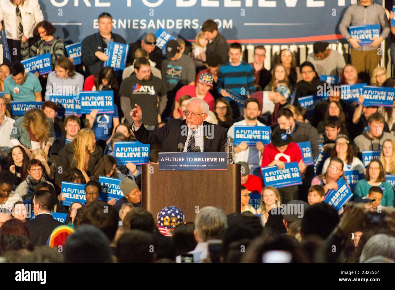 Bernie Sanders Banque D'Images