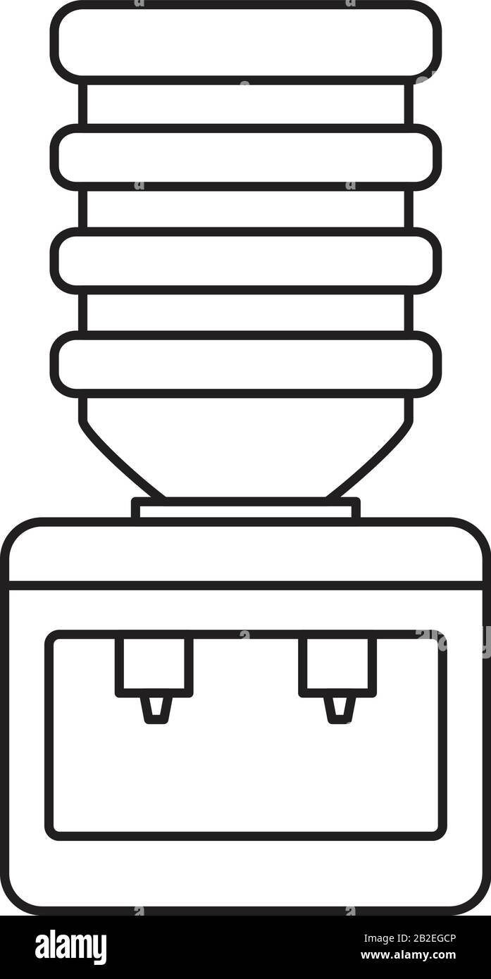 Modèle d'icône de distributeur noir modifiable. Symbole de distributeur illustration vectorielle plate pour la conception graphique et Web. Illustration de Vecteur