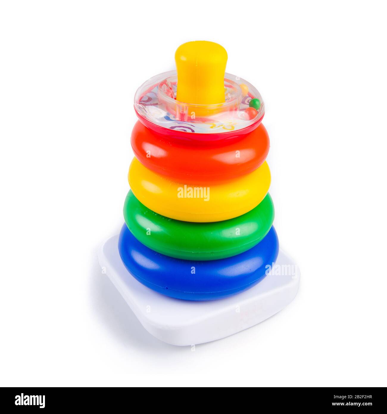 Bebe Jouet Jouet Ou Pyramide Sur Un Fond Photo Stock Alamy