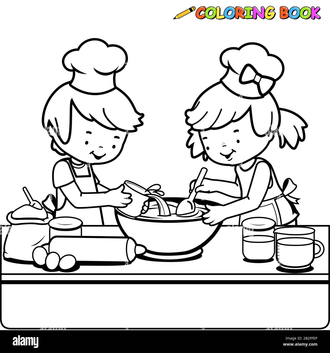 Cuisine Pour Les Enfants Banque D images D tour es Alamy cuisine-pour-les-enfants-banque-d-images-d-tour-es-alamy