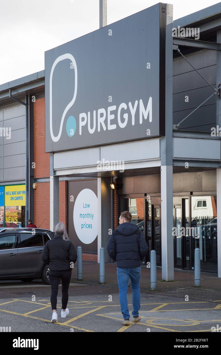 Wrexham Central Retail Park, Wrexham, Pays de Galles Banque D'Images