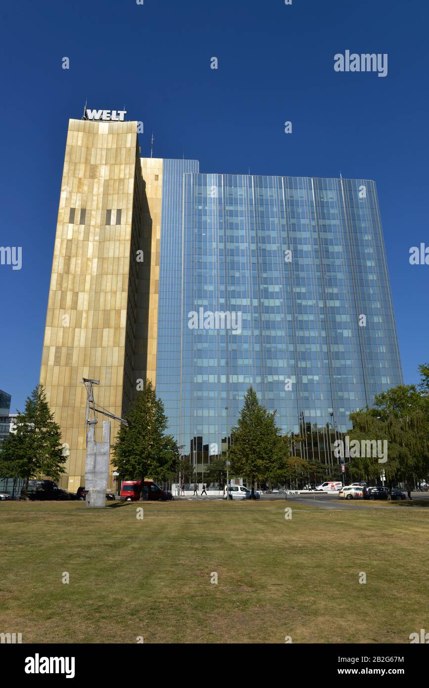 Axel Springer Verlag, Axel Springer Strasse, Kreuzberg, Berlin, Deutschland Banque D'Images