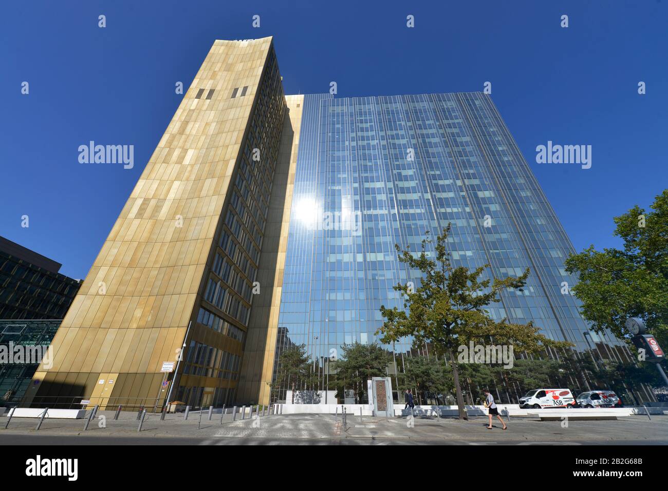 Axel Springer Verlag, Axel Springer Strasse, Kreuzberg, Berlin, Deutschland Banque D'Images