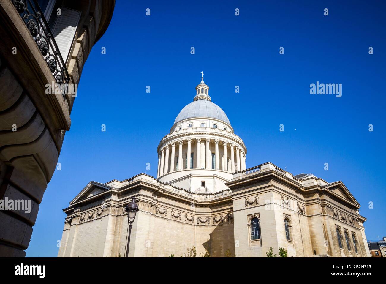 Le Panthéon, monument célèbre à Paris, France Banque D'Images