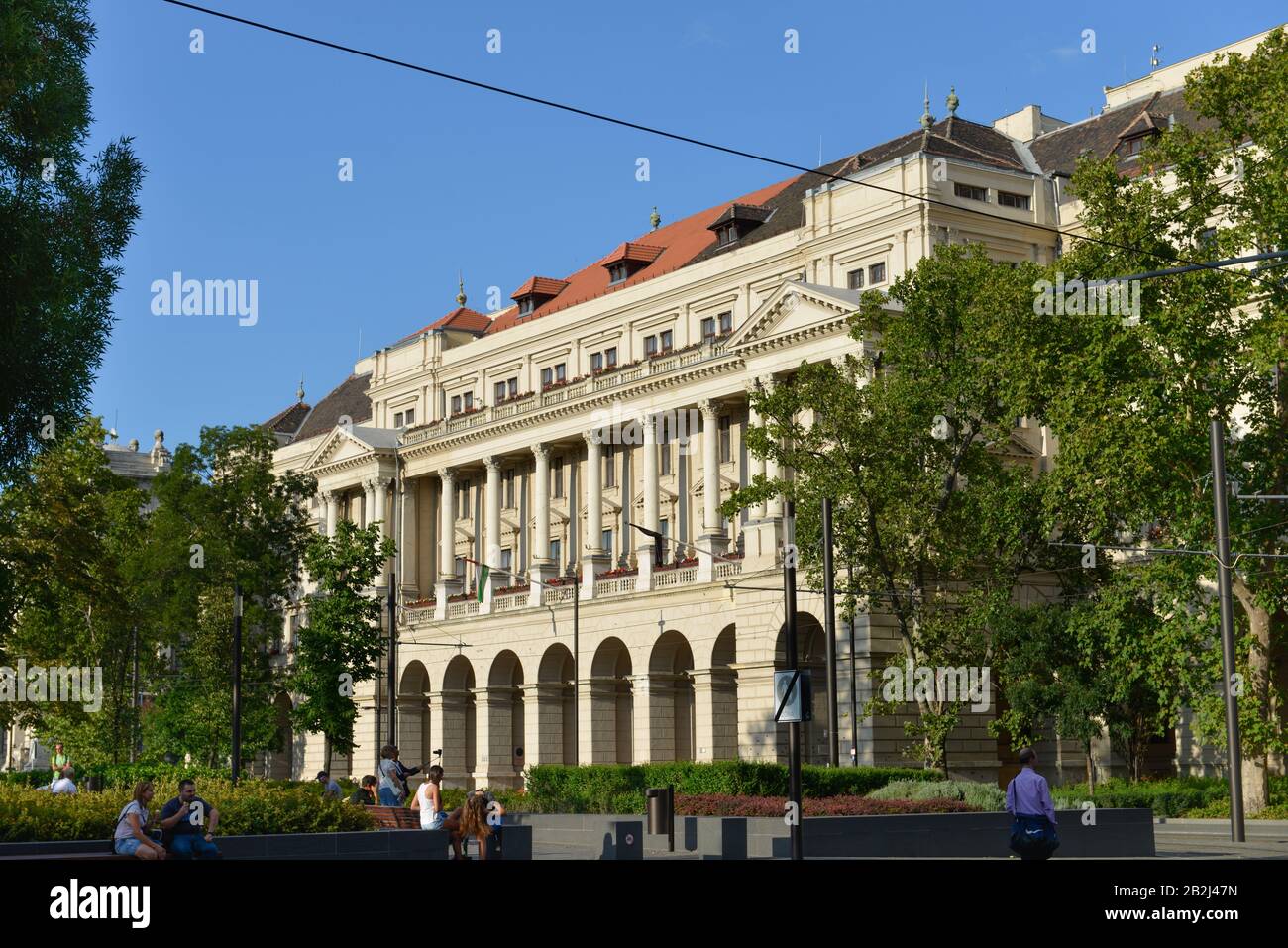 Landwirtschaftsministerium, Kossuth ter, Budapest, Hongrie Banque D'Images