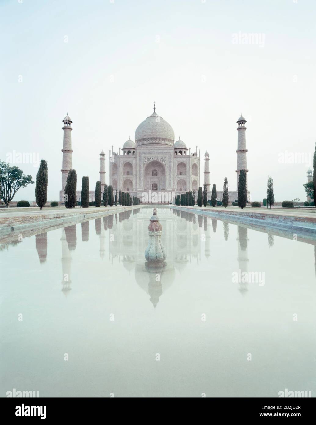 Taj Mahal Le Matin Banque D'Images