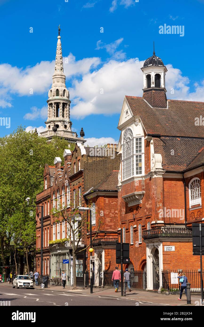 Upper Street, Islington, Londres, Royaume-Uni Banque D'Images