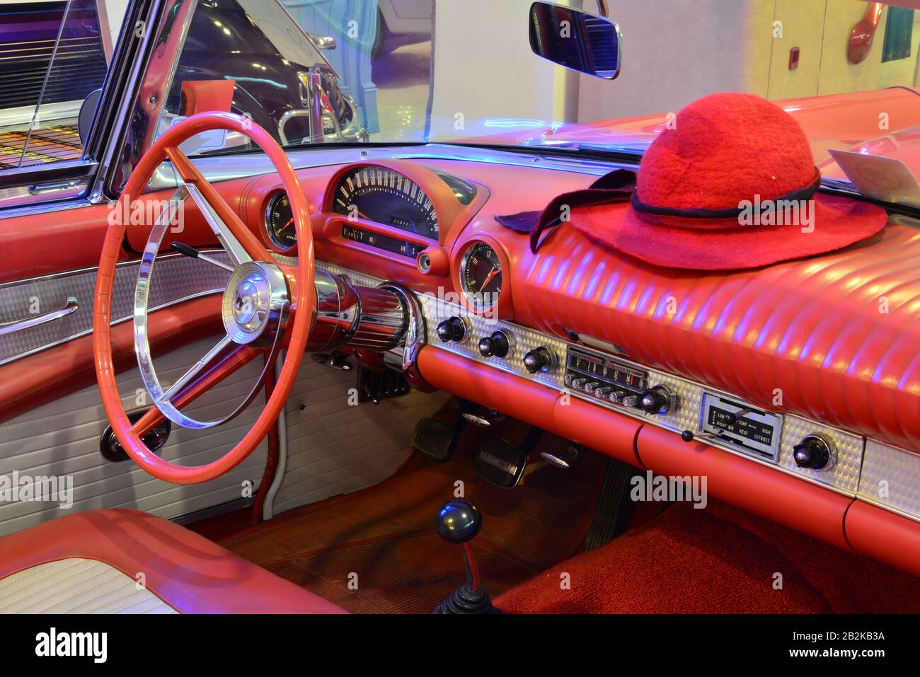 Cadrans de corvette STINGray Banque D'Images