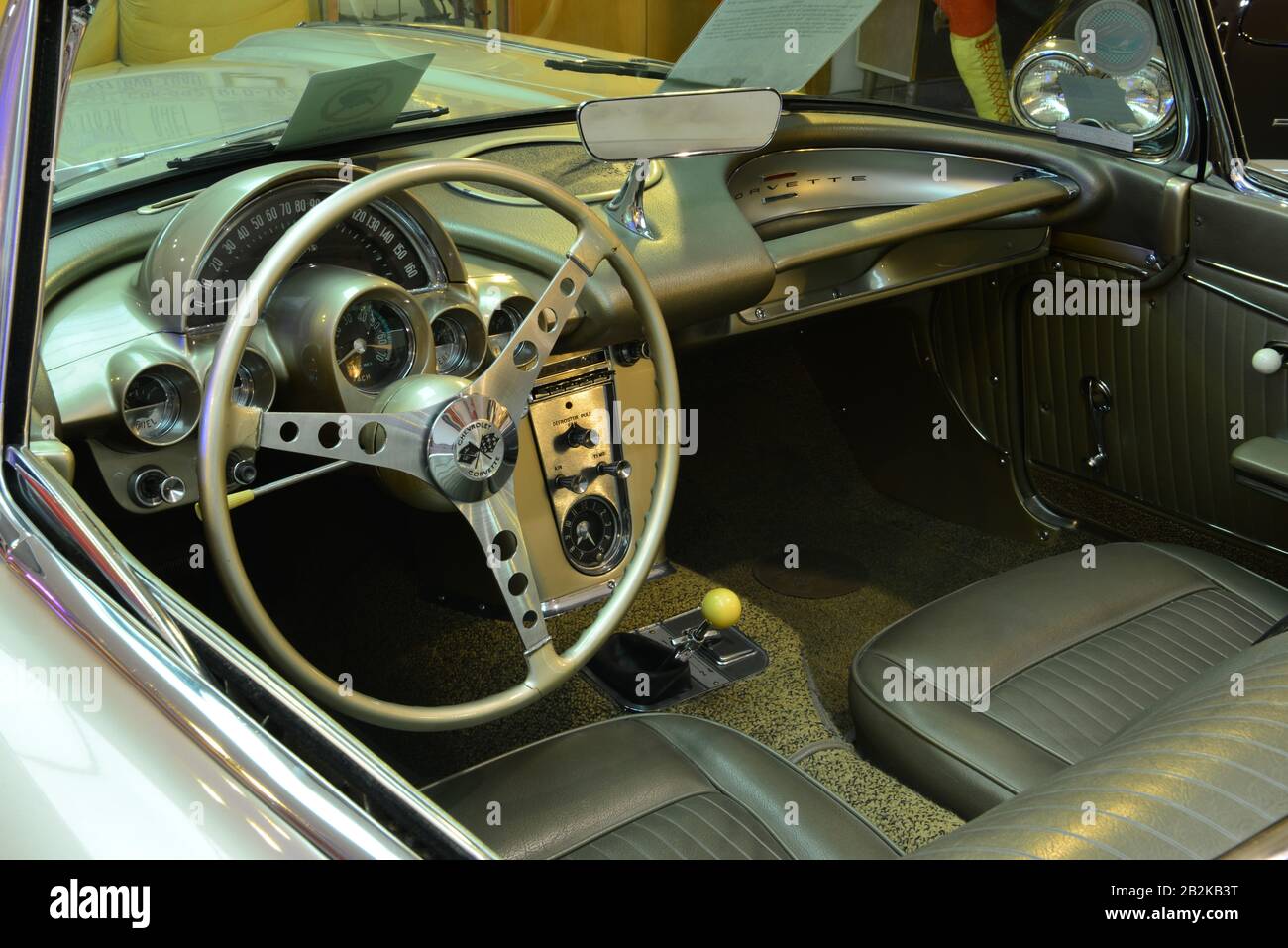 Cadrans de corvette STINGray Banque D'Images