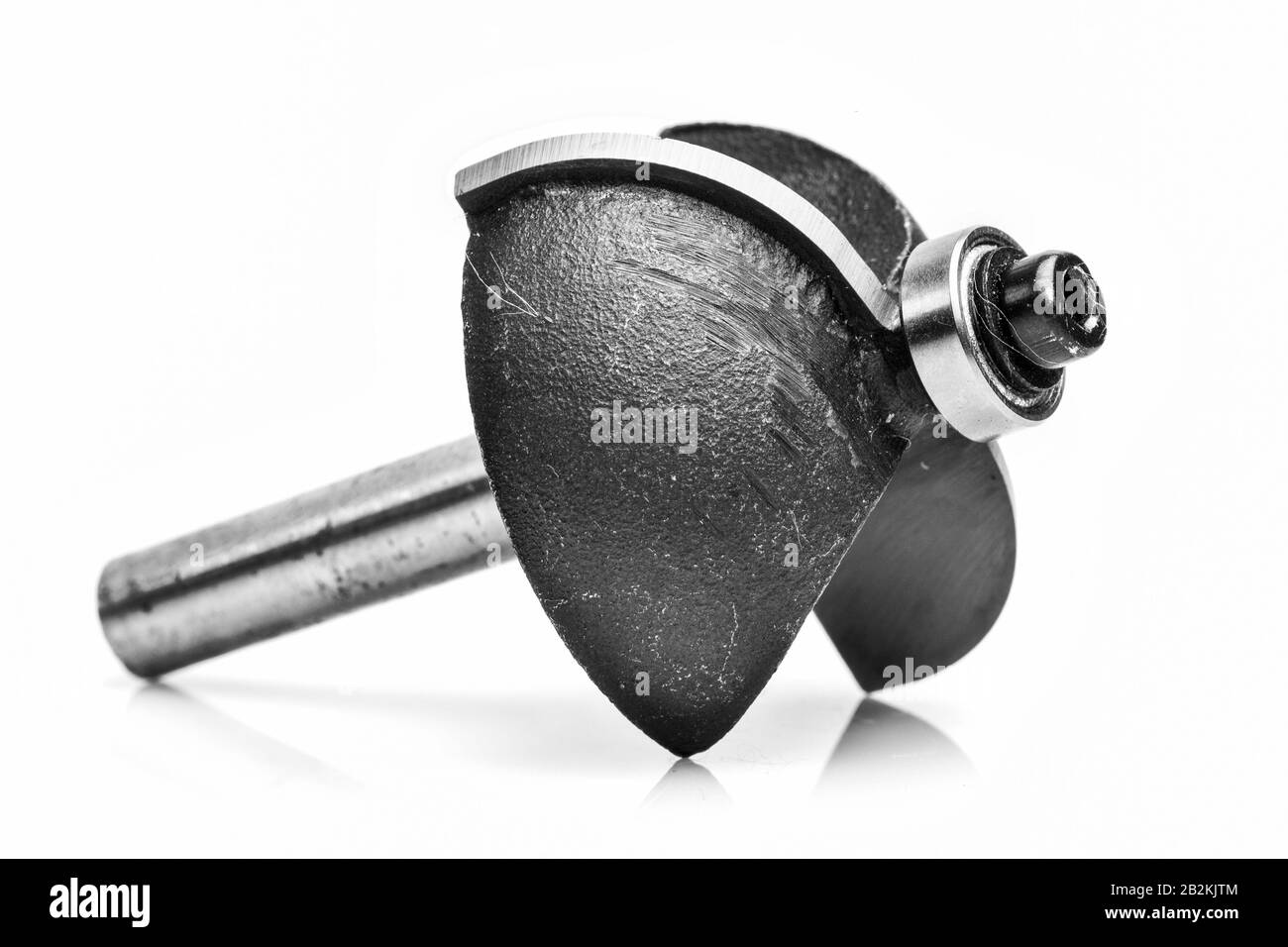 Pièce De Fabrication En Forme De S Usée Pour La Bordure De Meulage Banque D'Images