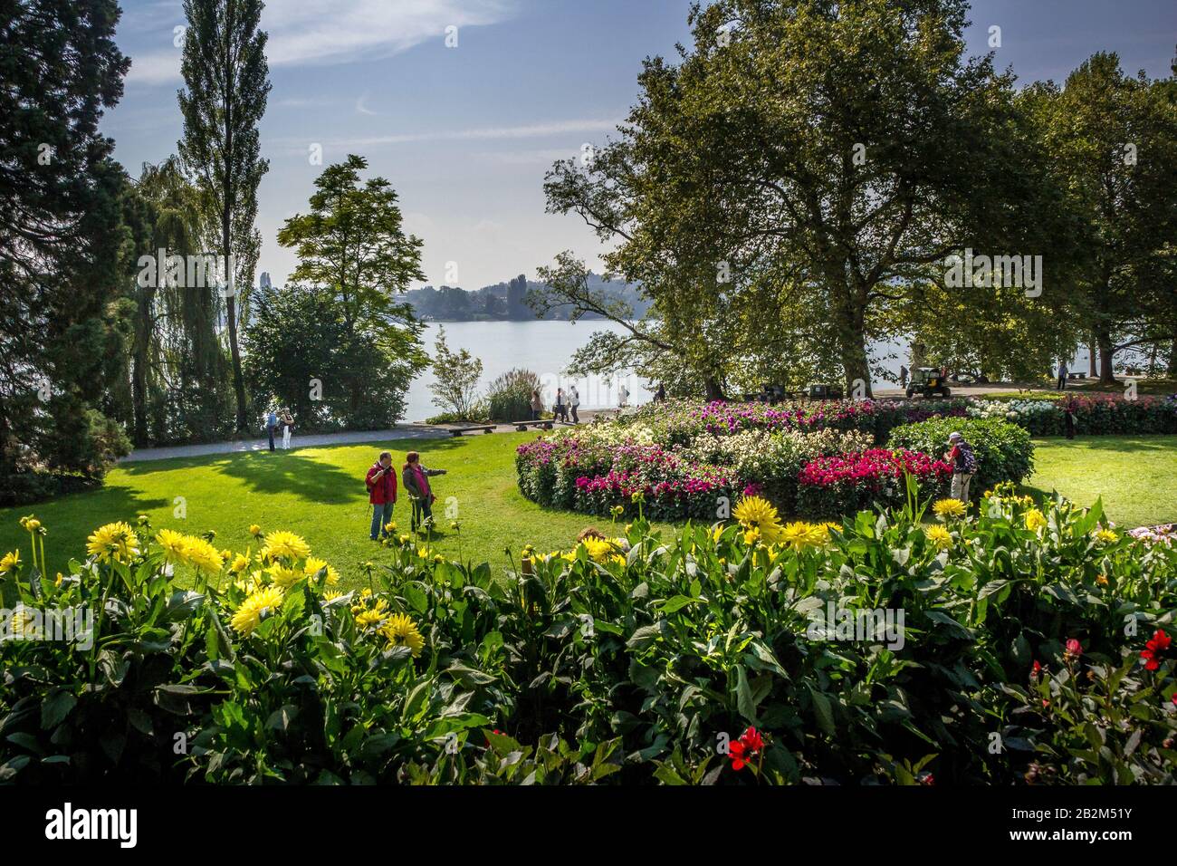 île de mainau lac de constance Banque de photographies et d’images à