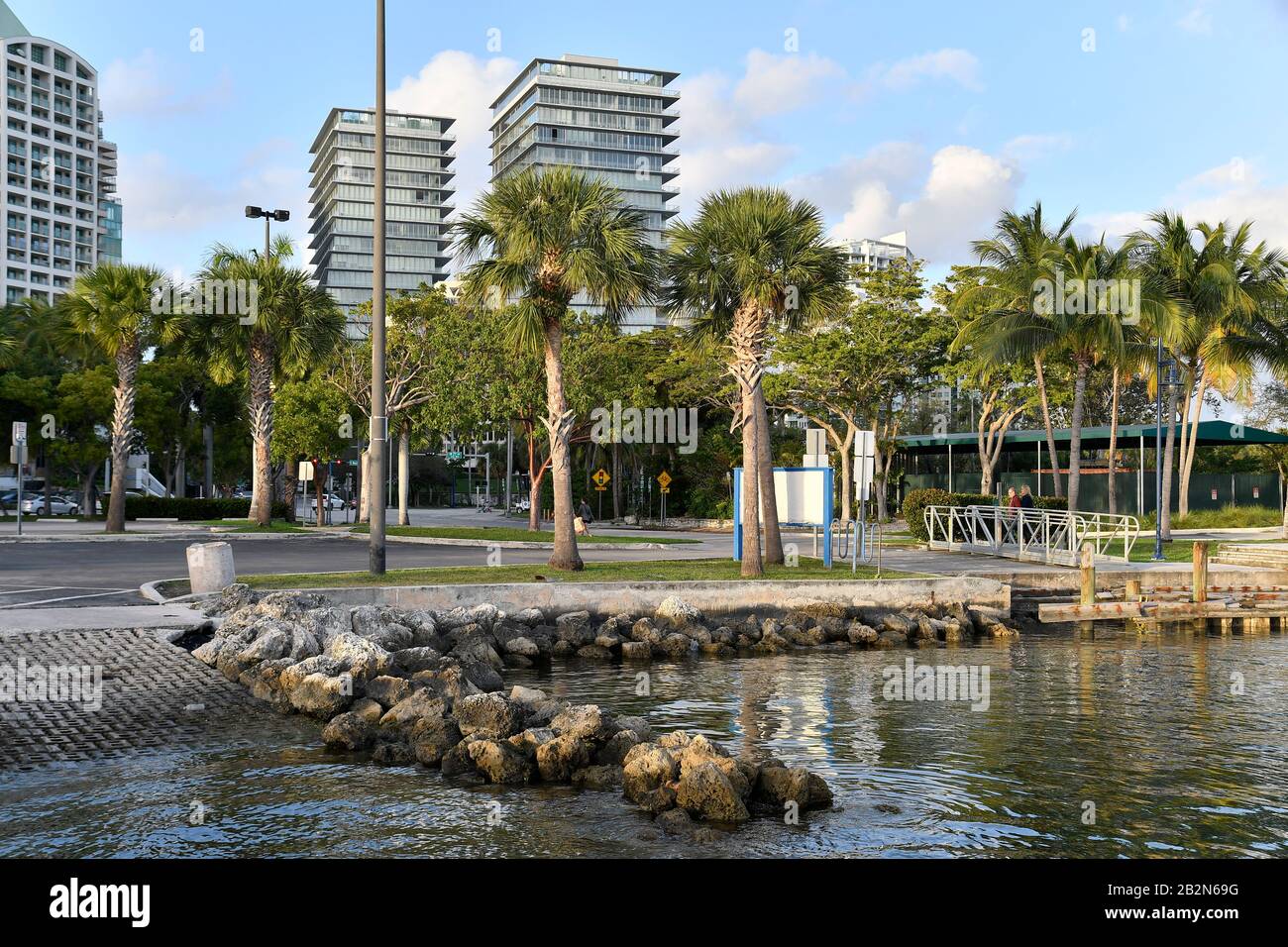 Miami, Centre-Ville, Fl, États-Unis Banque D'Images