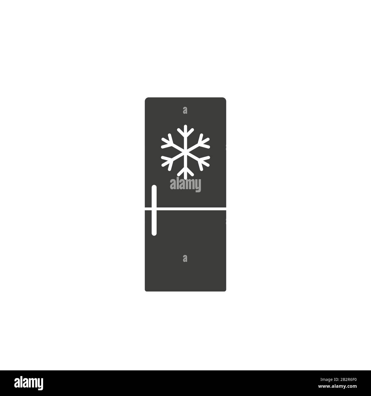Vecteur d'icône froid de congélateur, panneau plat rempli, pictogramme  solide isolé sur blanc. Symbole réfrigérateur et flocon de neige,  illustration du logo Image Vectorielle Stock - Alamy