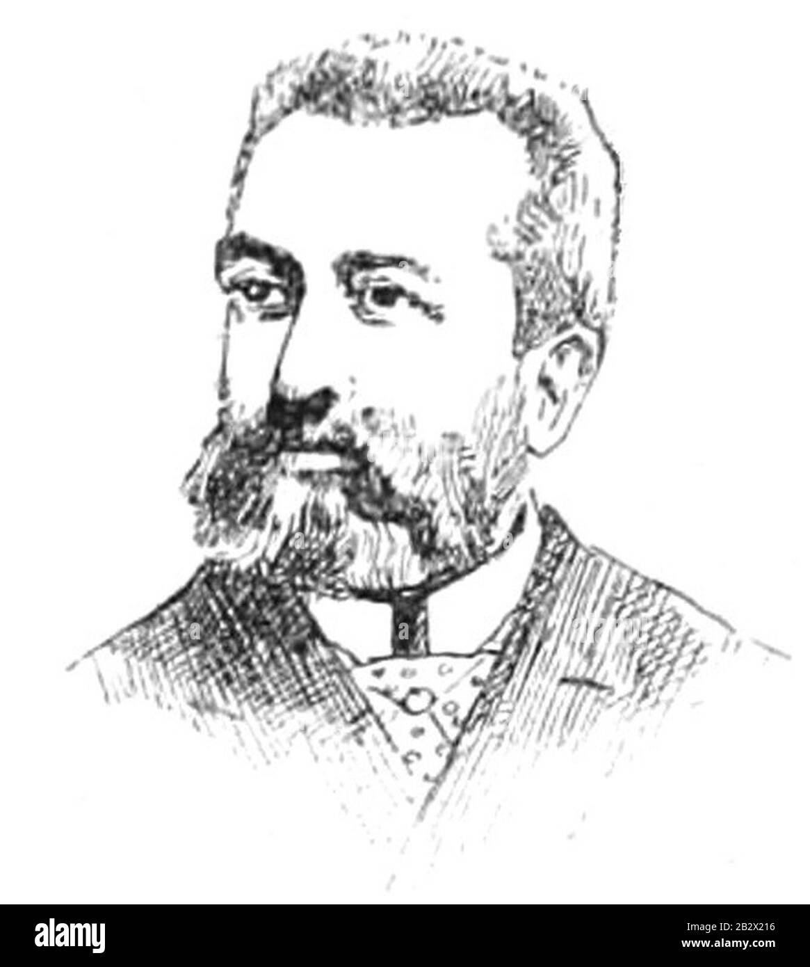 Garnier Frédéric Jean François Gustave. Banque D'Images