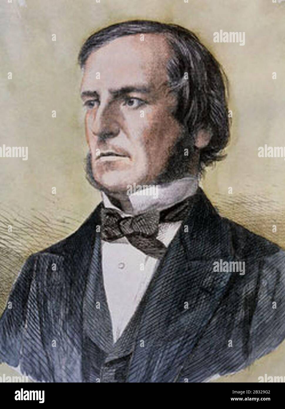 Couleur George Boole. Banque D'Images