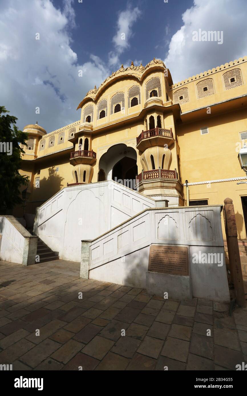 Palais Des Vents, Hawa Mahal, Jaipur, Rajasthan, Inde Banque D'Images