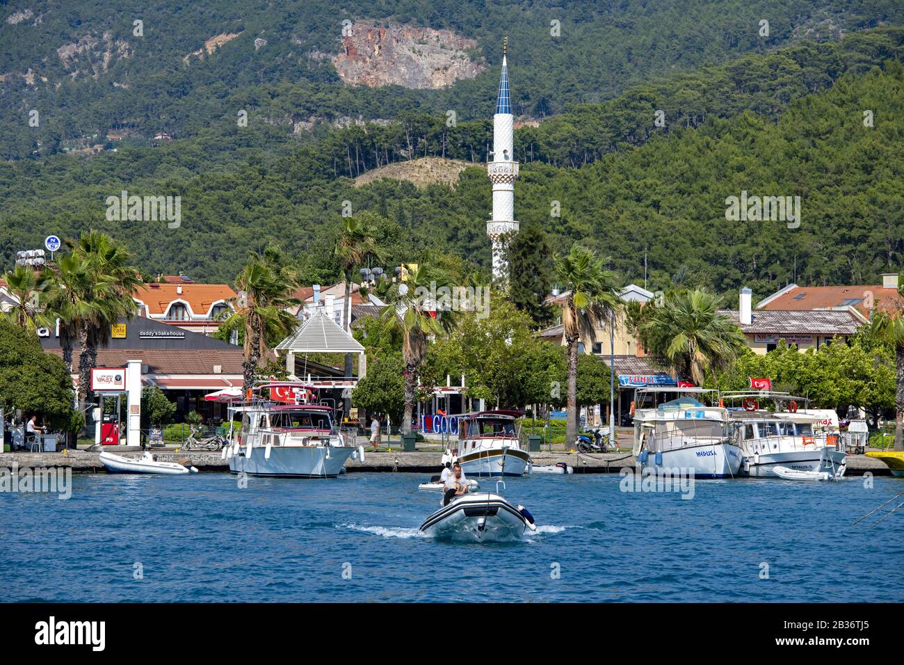 Turquie, province de Mugla, baie de Fethiye, Gocek Banque D'Images