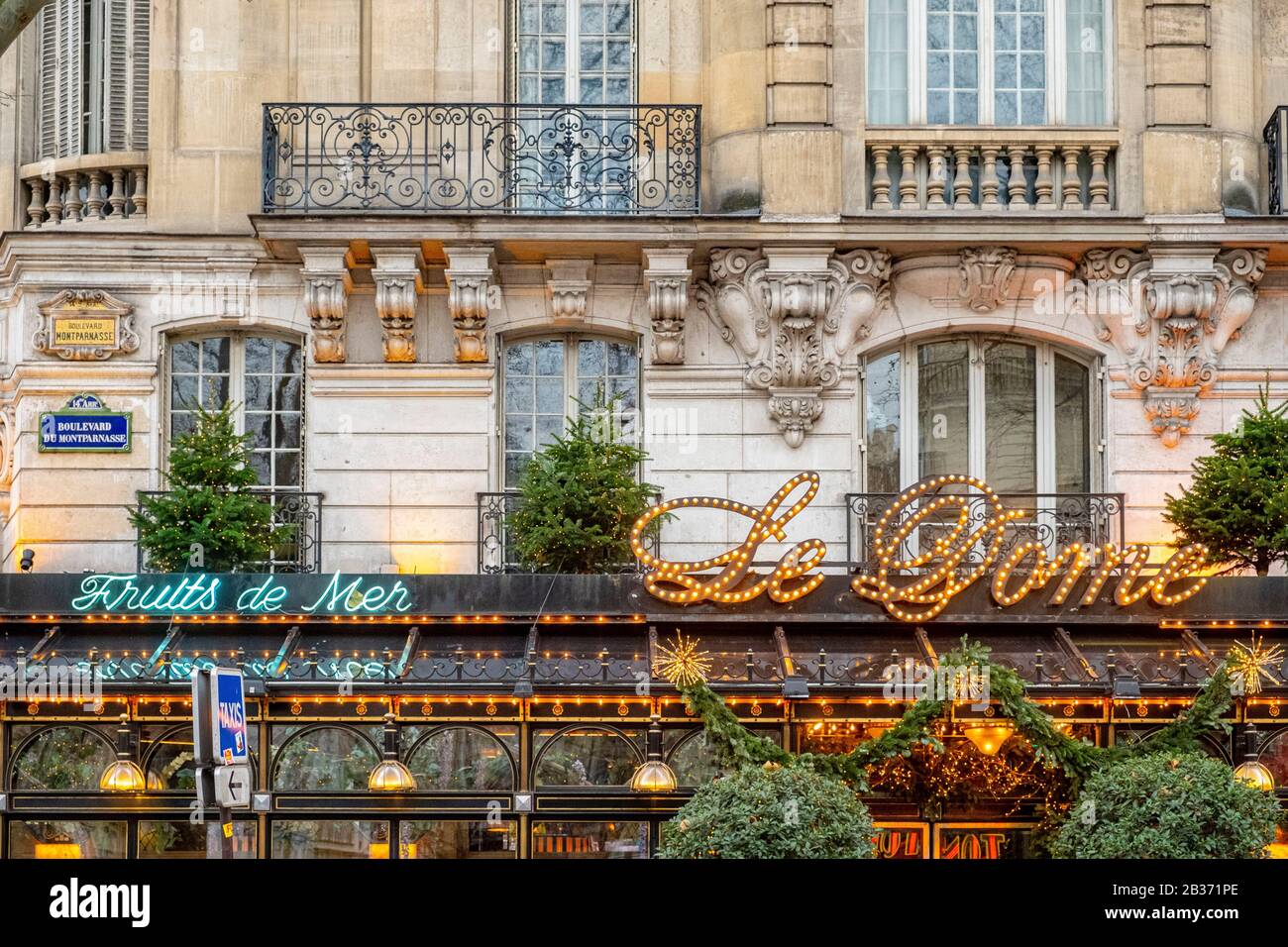 Restaurant le dome montparnasse Banque de photographies et d’images à