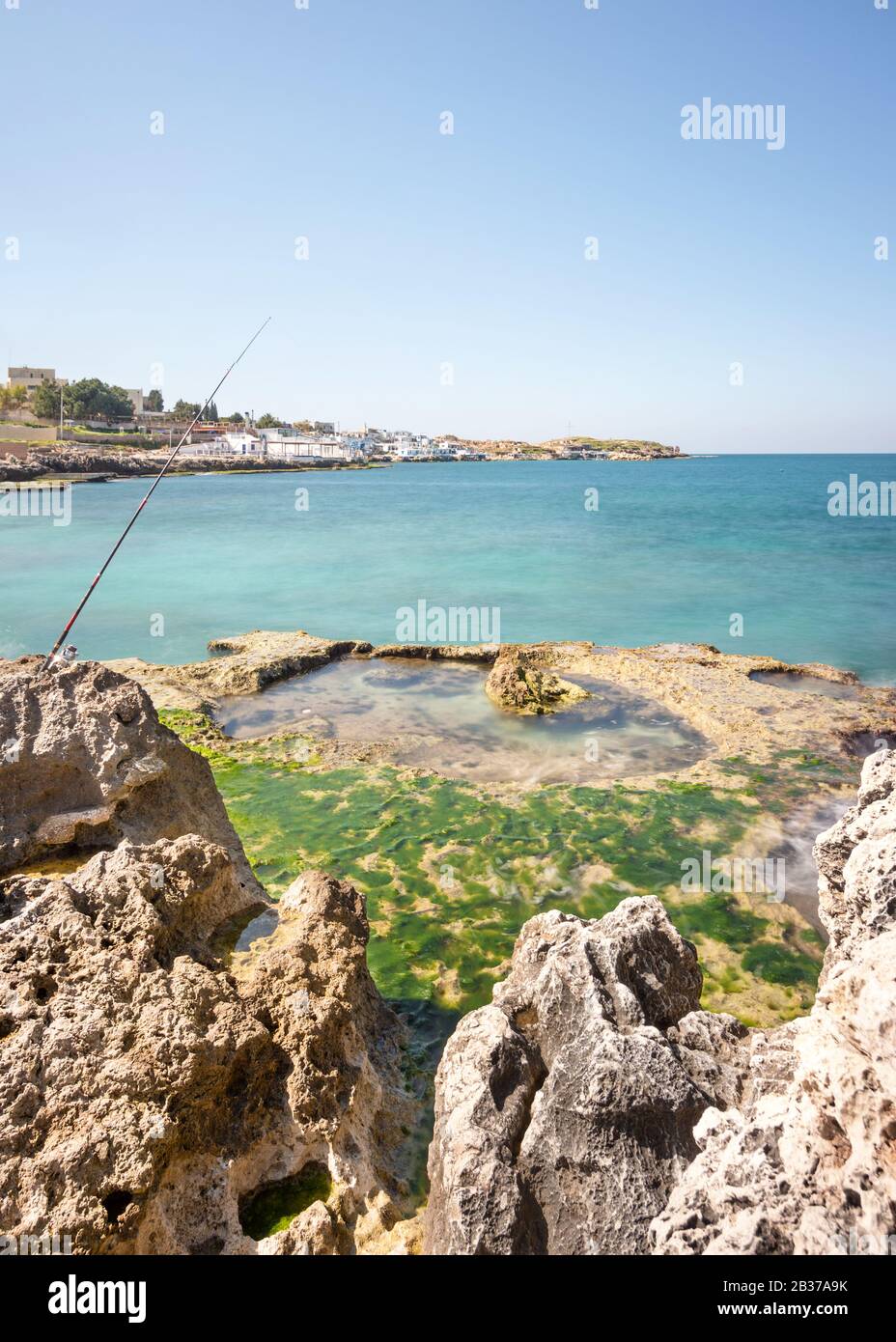 Anfeh, ville côtière sur la mer Méditerranée, Liban Banque D'Images