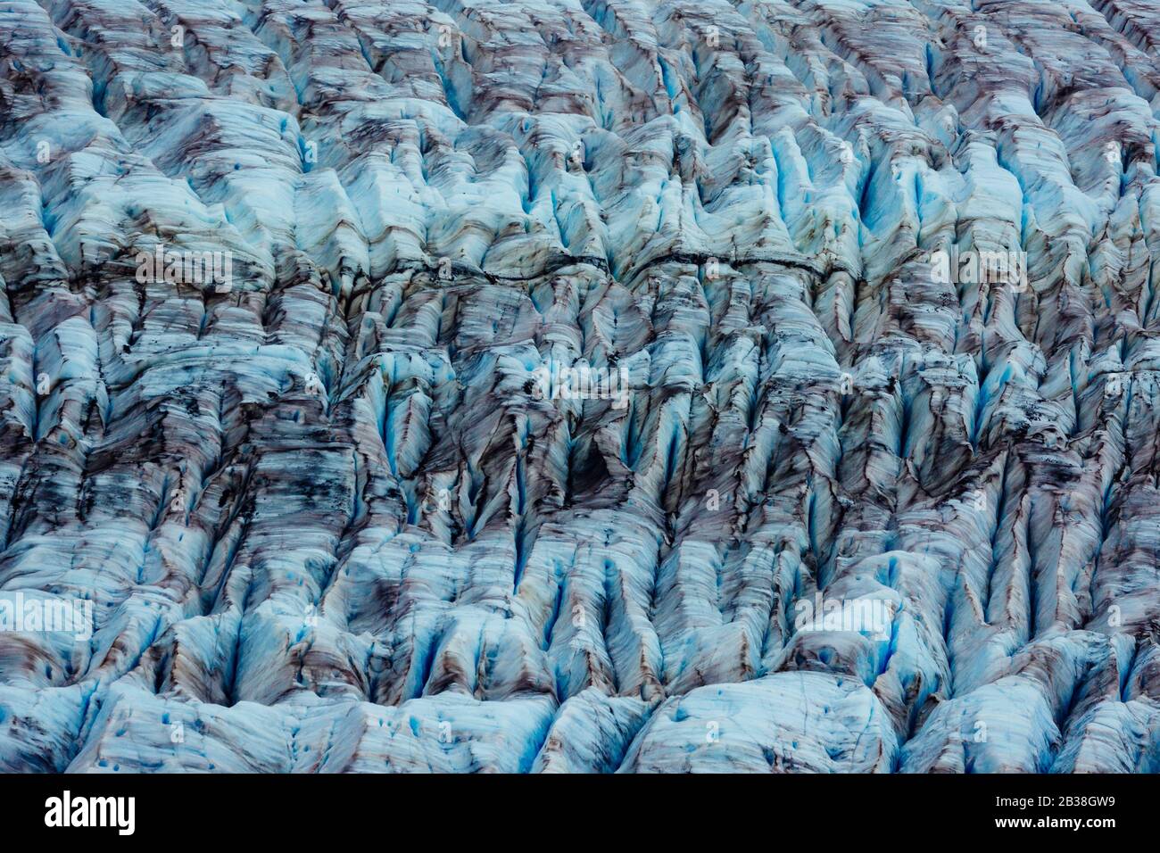 Glacier Du Saumon, Stewart, Colombie-Britannique, Canada. Scène Moody Banque D'Images
