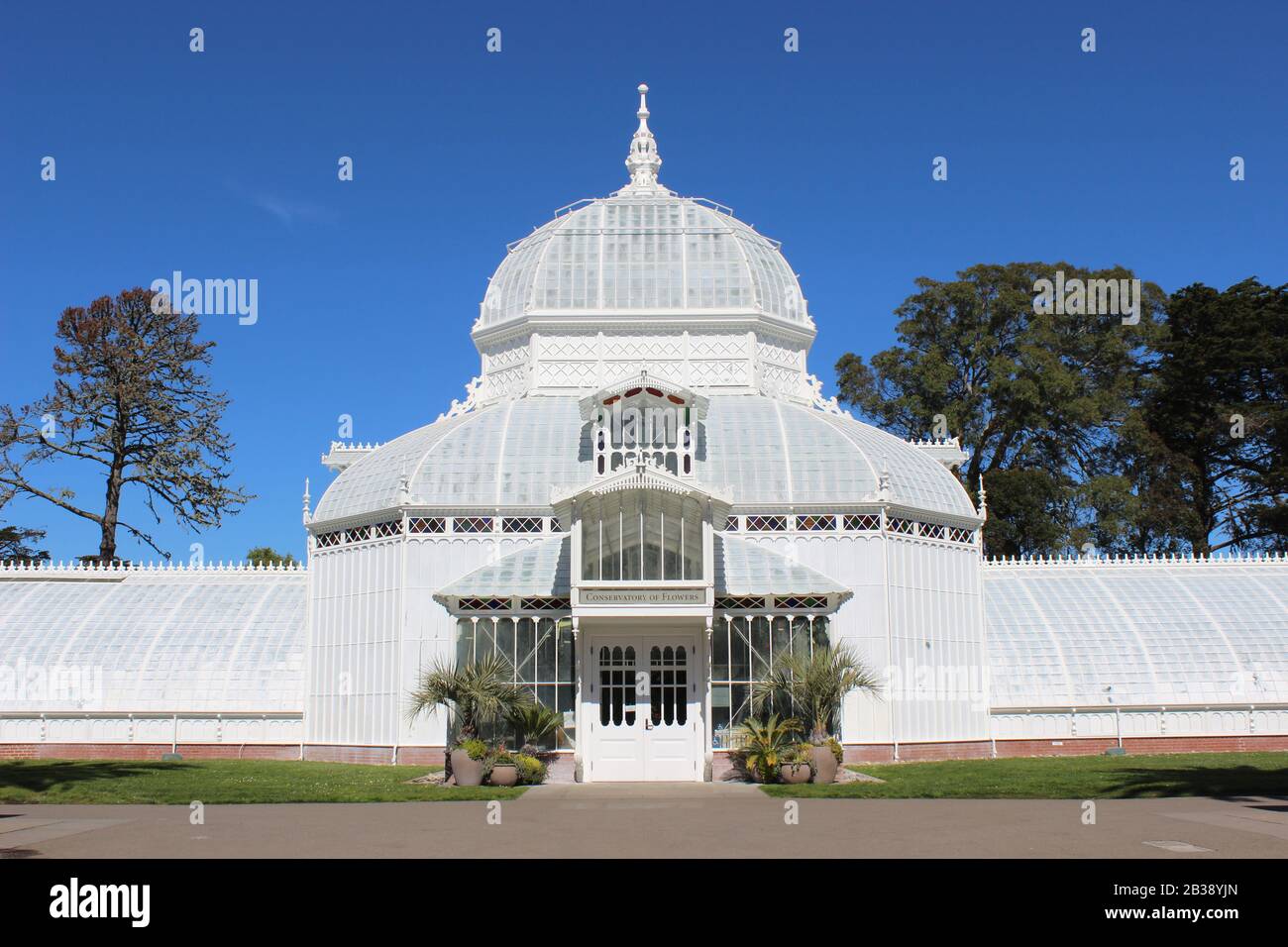 Conservatoire des fleurs, Golden Gate Park, San Francisco, Californie Banque D'Images