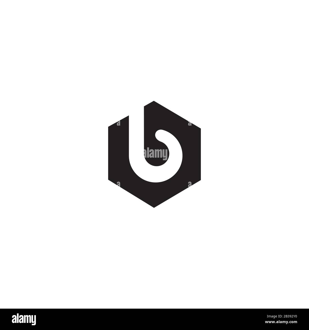 Première lettre bg logo ou gb logo vecteur modèle de conception Illustration de Vecteur