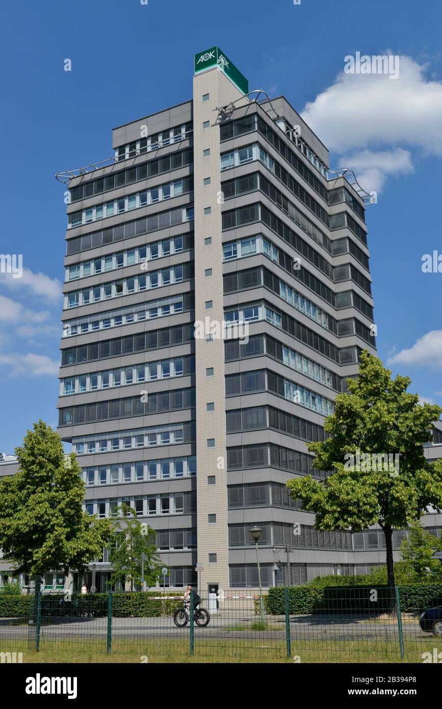 AOK, Wilhelmstrasse, Kreuzberg, Berlin, Deutschland Banque D'Images