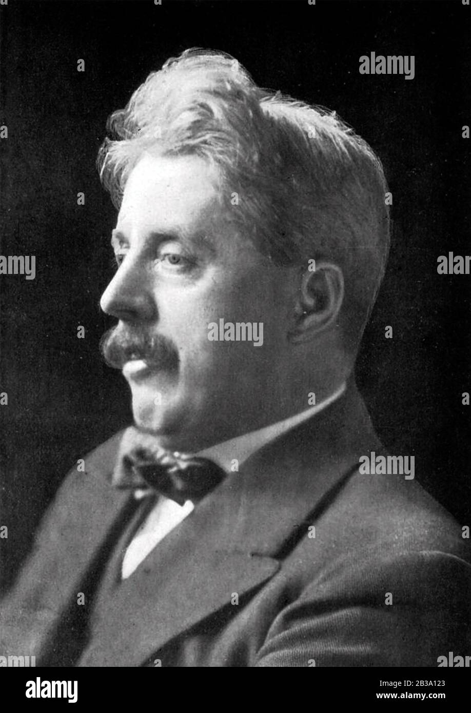 Arnold BENNETT (1867-1931) romancier et écrivain anglais vers 1925 Banque D'Images