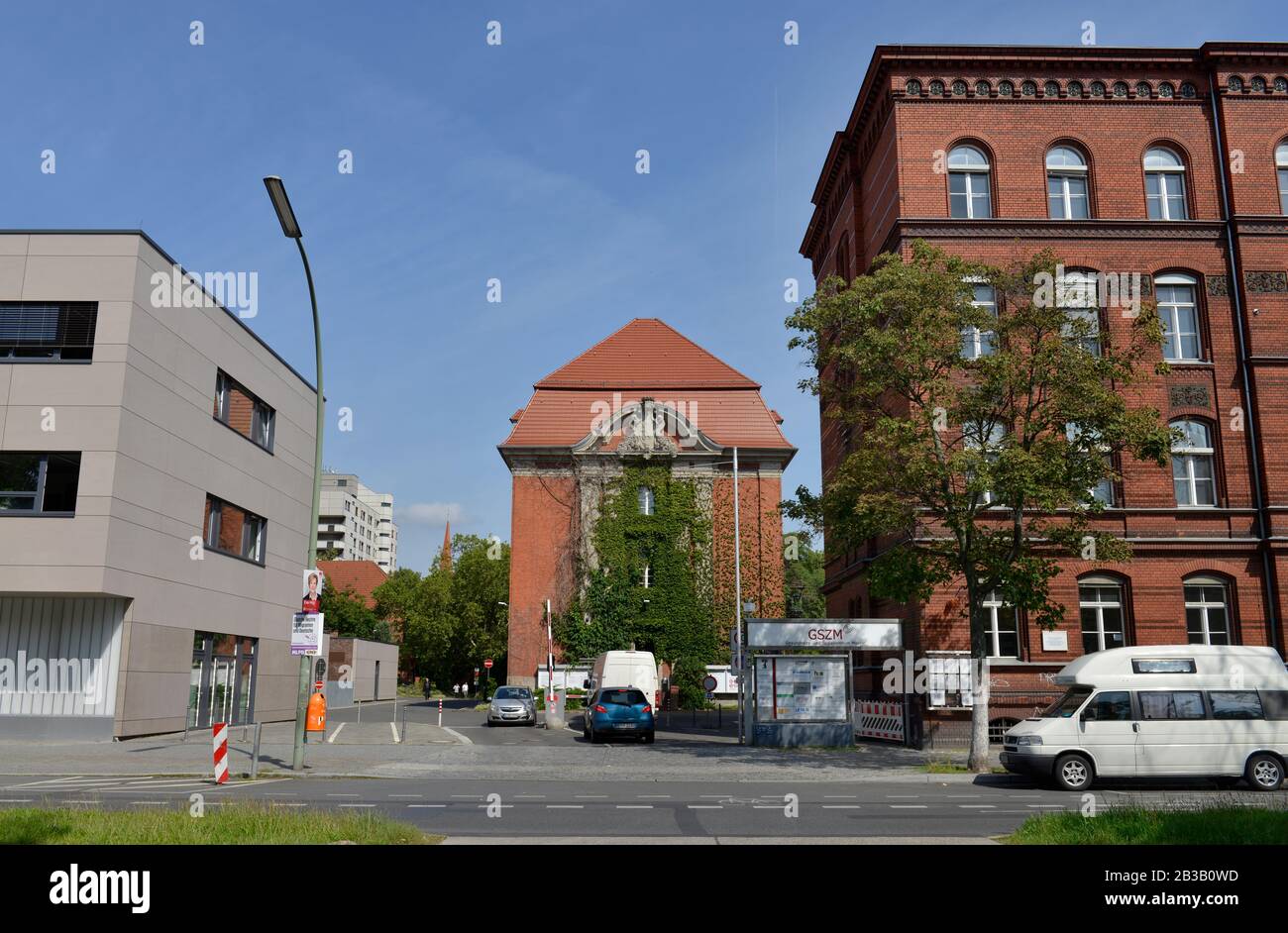 Gesundheits- Und Sozialzentrum Moabit (Gszm), Turmstrasse, Moabit, Mitte, Berlin, Allemagne Banque D'Images