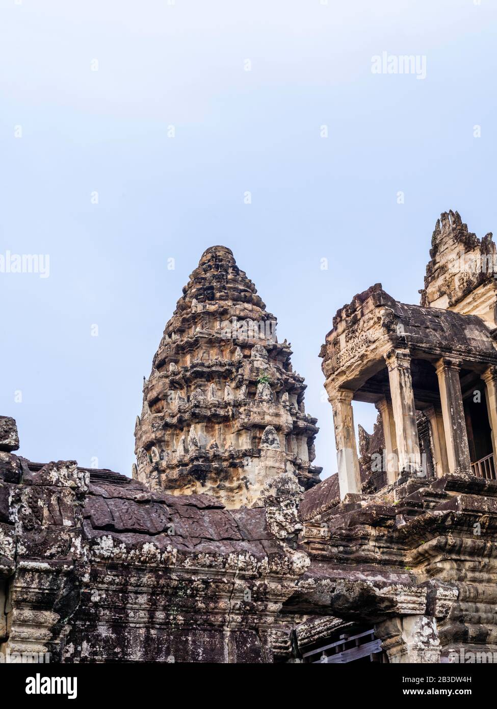 Image Du Temple D'Angkor Wat ; Parc Archéologique D'Angkor Wat, Siem Reap, Cambodge. Banque D'Images Image Du Temple D'Angkor Wat ; Parc Archéologique D'Angkor Wat, Siem Reap, Cambodge. Banque D'Images