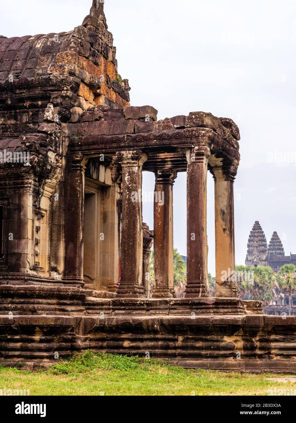 Image Du Temple D'Angkor Wat ; Parc Archéologique D'Angkor Wat, Siem Reap, Cambodge. Banque D'Images Image Du Temple D'Angkor Wat ; Parc Archéologique D'Angkor Wat, Siem Reap, Cambodge. Banque D'Images
