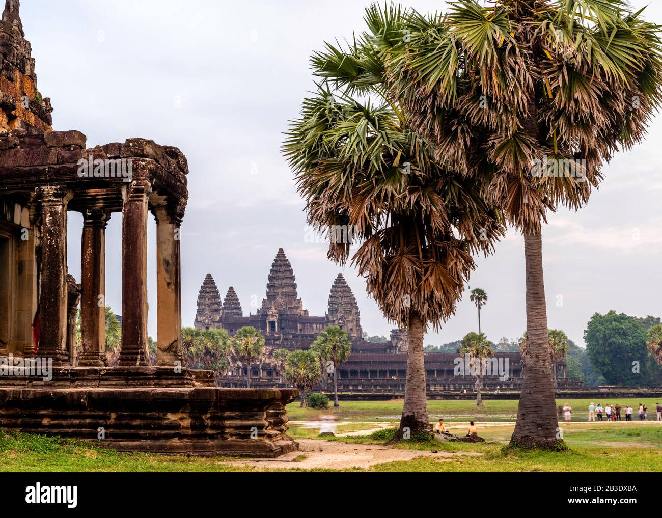 Image Du Temple D'Angkor Wat ; Parc Archéologique D'Angkor Wat, Siem Reap, Cambodge. Banque D'Images Image Du Temple D'Angkor Wat ; Parc Archéologique D'Angkor Wat, Siem Reap, Cambodge. Banque D'Images