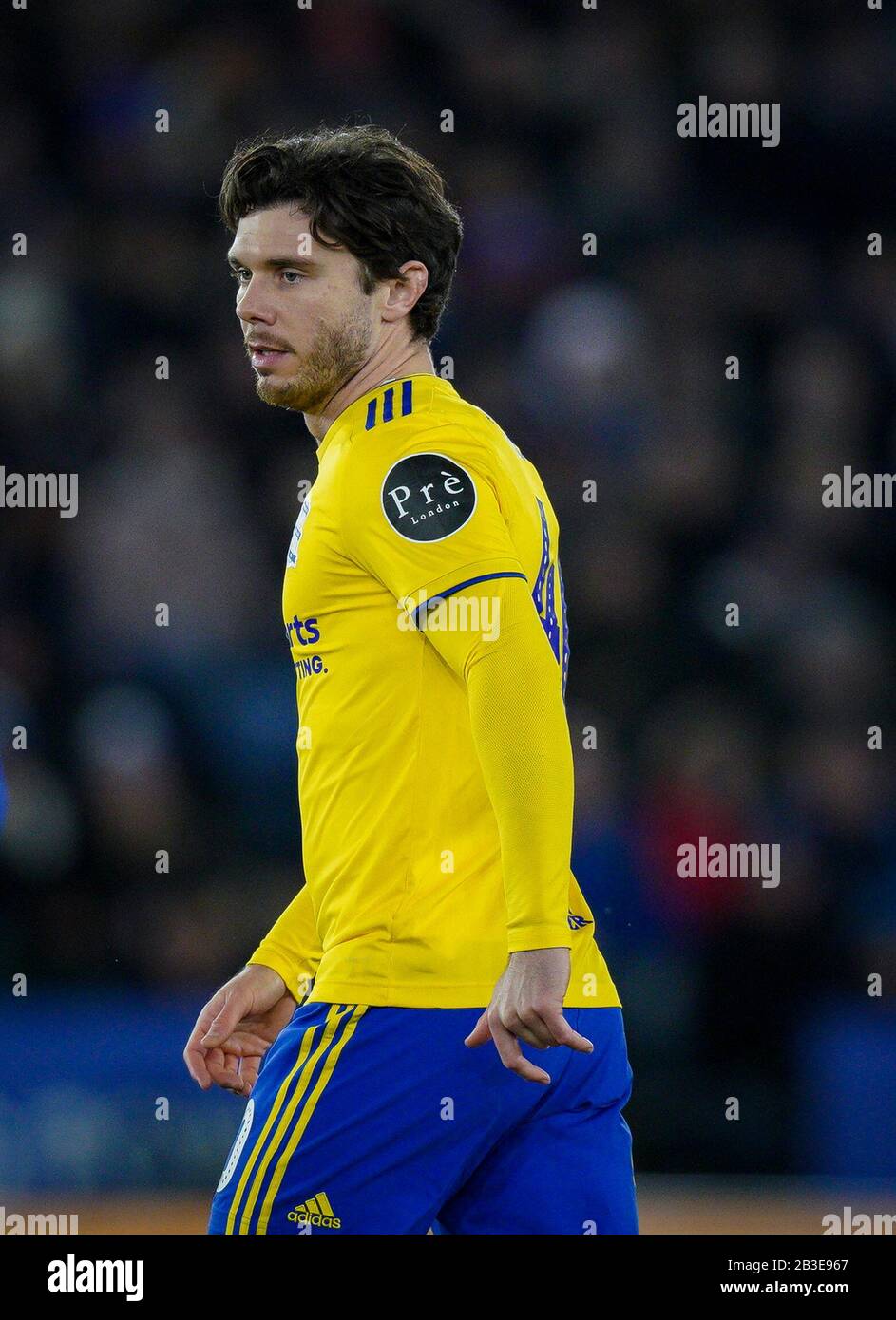 Leicester, Royaume-Uni. 04 mars 2020. Scott Hogan (prêt de Aston Villa) de Birmingham City lors du 5ème match rond de la FA Cup entre Leicester City et Birmingham City au King Power Stadium, Leicester, Angleterre, le 4 mars 2020. Photo d'Andy Rowland/Prime Media Images. Crédit: Images Prime Media / Alay Live News Banque D'Images