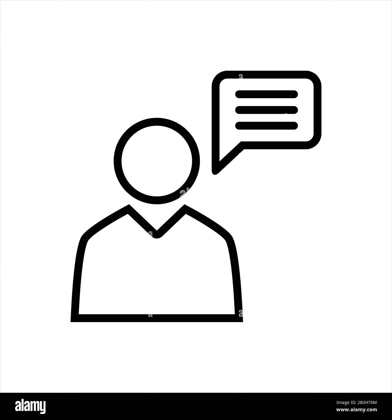 Pour les annonces, appuyez sur Illustration de Vecteur