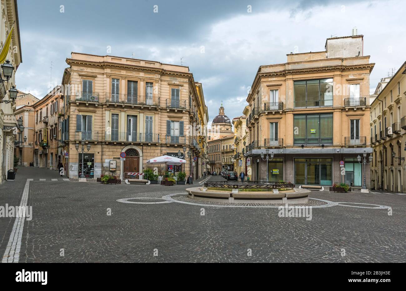 Chieti (Italie) - Vue Sur le centre historique de Chieti, la capitale provinciale de la région des Abruzzes, au centre de l'Italie Banque D'Images
