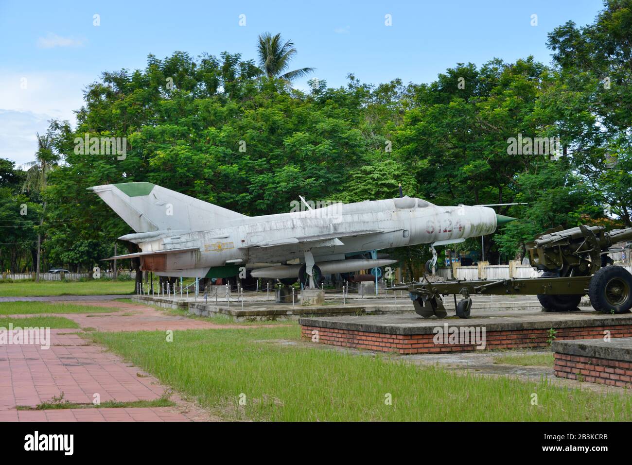 Provinzmuseum Kriegsmuseum, citadelle, Hue, Vietnam Banque D'Images