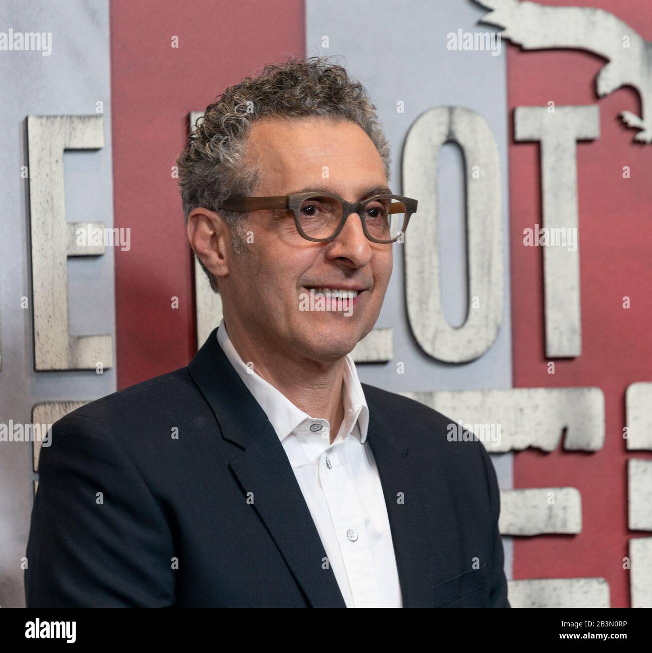 New York, États-Unis. 04 mars 2020. John Turturro Assiste À La Première De Hbo 'The Plot Against America' À Florence Gould Hall (Photo De Lév Radin/Pacific Press) Crédit: Pacific Press Agency/Alay Live News Banque D'Images
