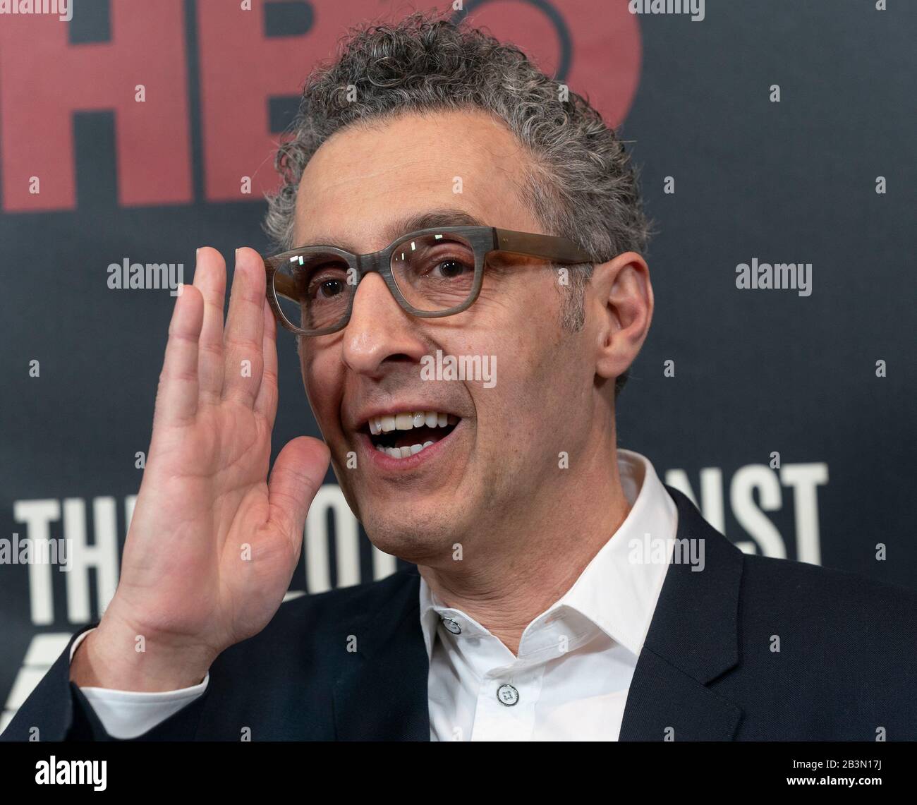 New York, États-Unis. 04 mars 2020. John Turturro Assiste À La Première De Hbo 'The Plot Against America' À Florence Gould Hall (Photo De Lév Radin/Pacific Press) Crédit: Pacific Press Agency/Alay Live News Banque D'Images