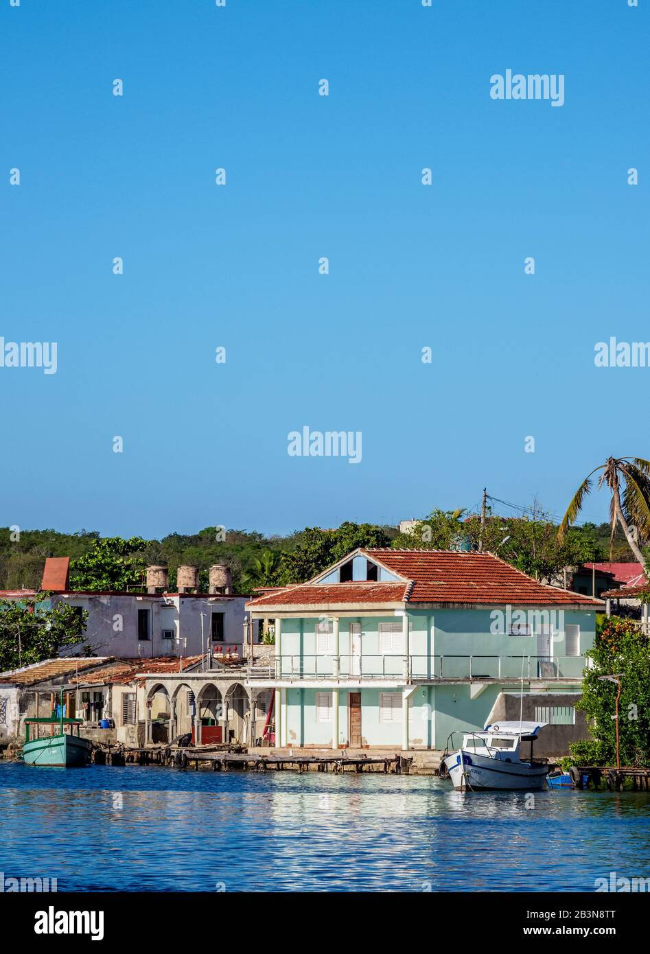 Baie De Cienfuegos Et Jagua, Province De Cienfuegos, Cuba, Antilles, Caraïbes, Amérique Centrale Banque D'Images