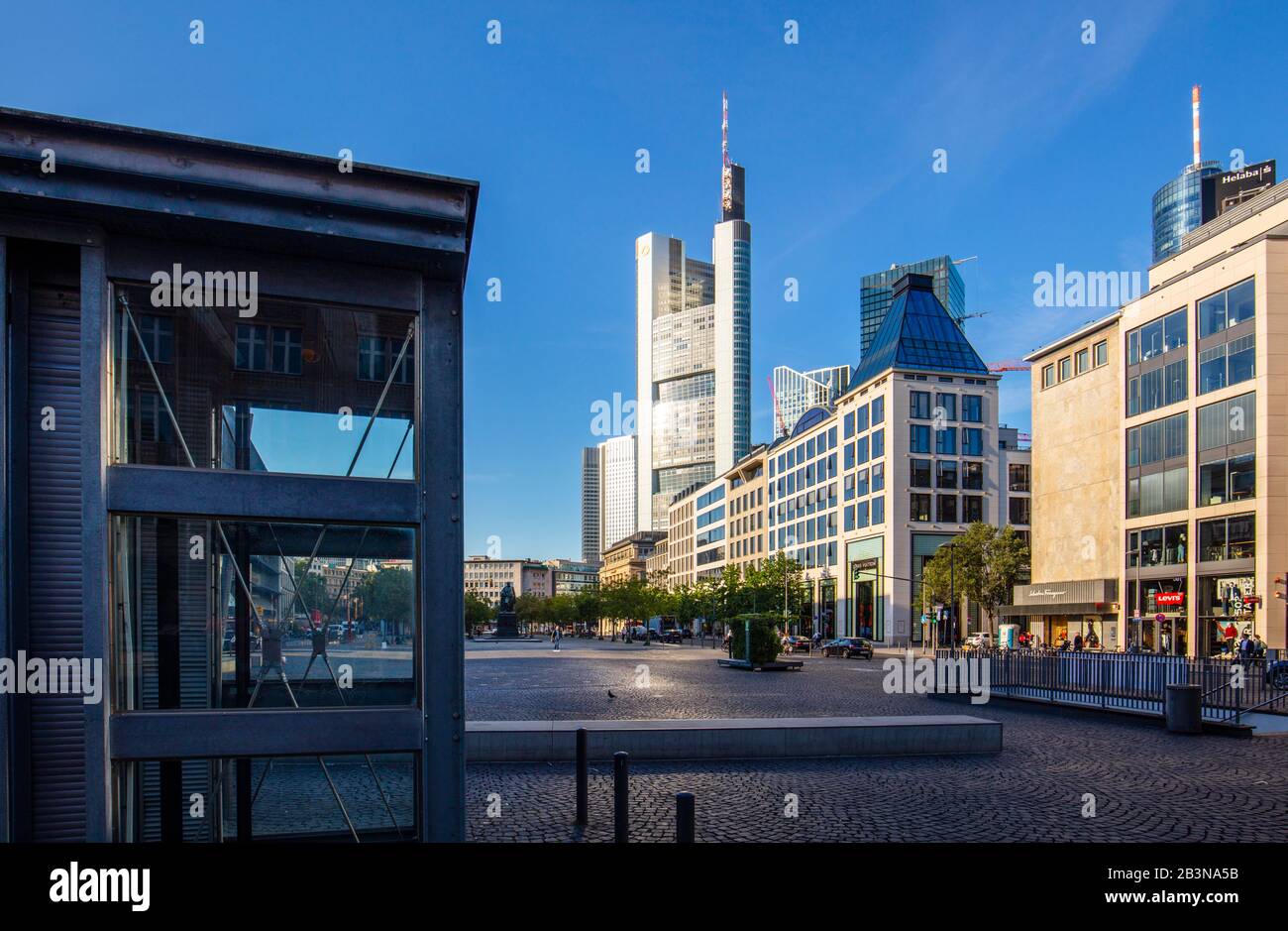Goetheplatz, Francfort-Sur-Le-Main, Hesse, Allemagne, Europe Banque D'Images