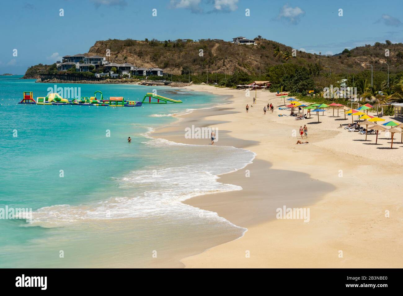 Deadwood Beach, Antigua, Antigua-Et-Barbuda, Leeward Islands, Antilles, Caraïbes, Amérique Centrale Banque D'Images
