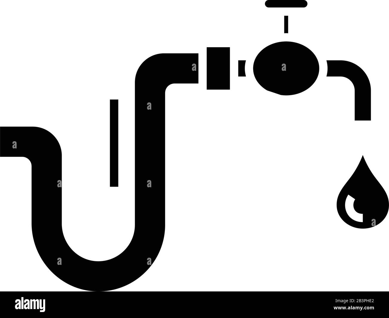 Icône noire de l'engerement sanitaire, illustration du concept, symbole vectoriel plat, signe glyphe. Illustration de Vecteur