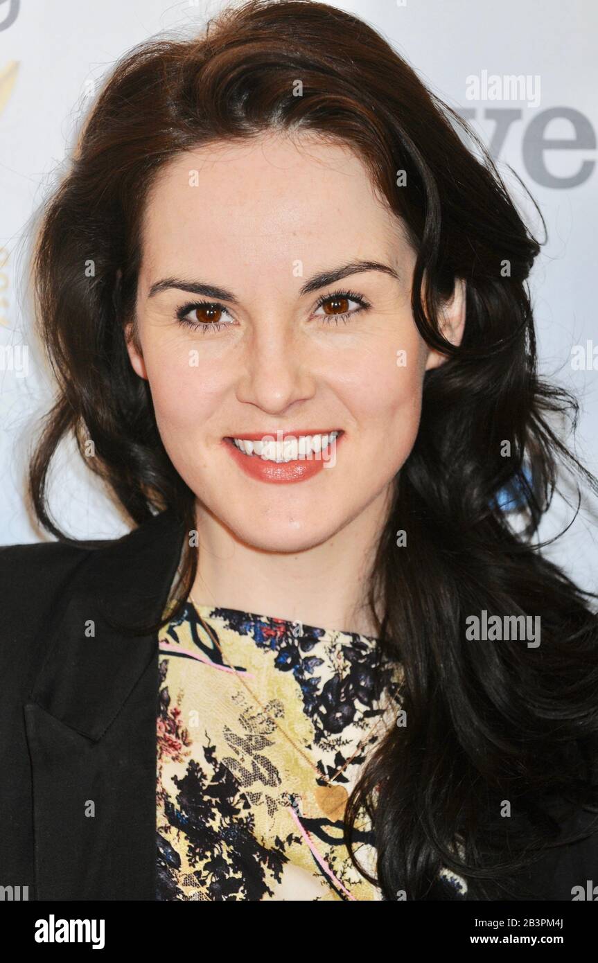 Michelle Dockery. Bpg Television & Radio Awards, Theatre Royal, Londres. ROYAUME-UNI Banque D'Images