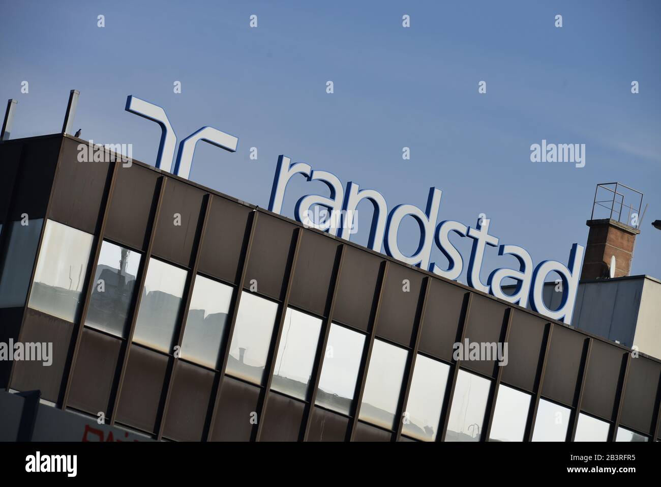 Randstad, Werbung, Schlossstrasse, Steglitz, Berlin, Deutschland Banque D'Images