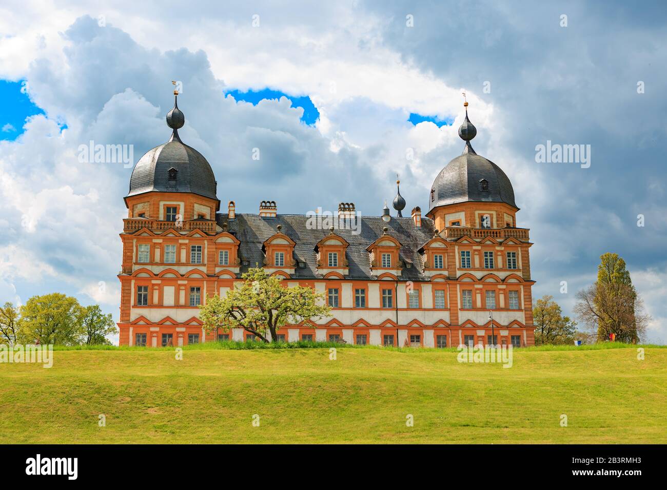 BAMBERG, ALLEMAGNE - circa 2017 MAI : Haus Seehof, un palais à Memmelsdorf, Bamberg, Allemagne Banque D'Images