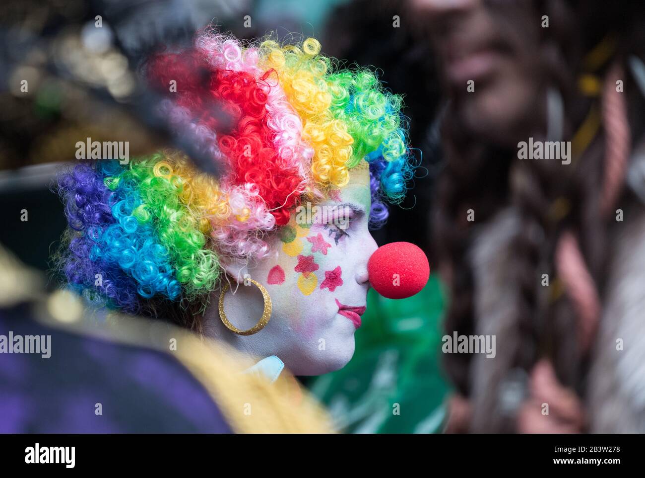 Carnaval dans la province de Limbourg, Pays-Bas Banque D'Images