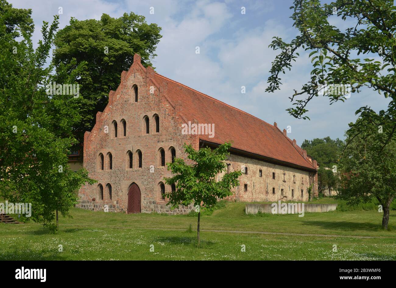 Kloster Lehnin, Kornspeicher, Brandebourg, Allemagne Banque D'Images