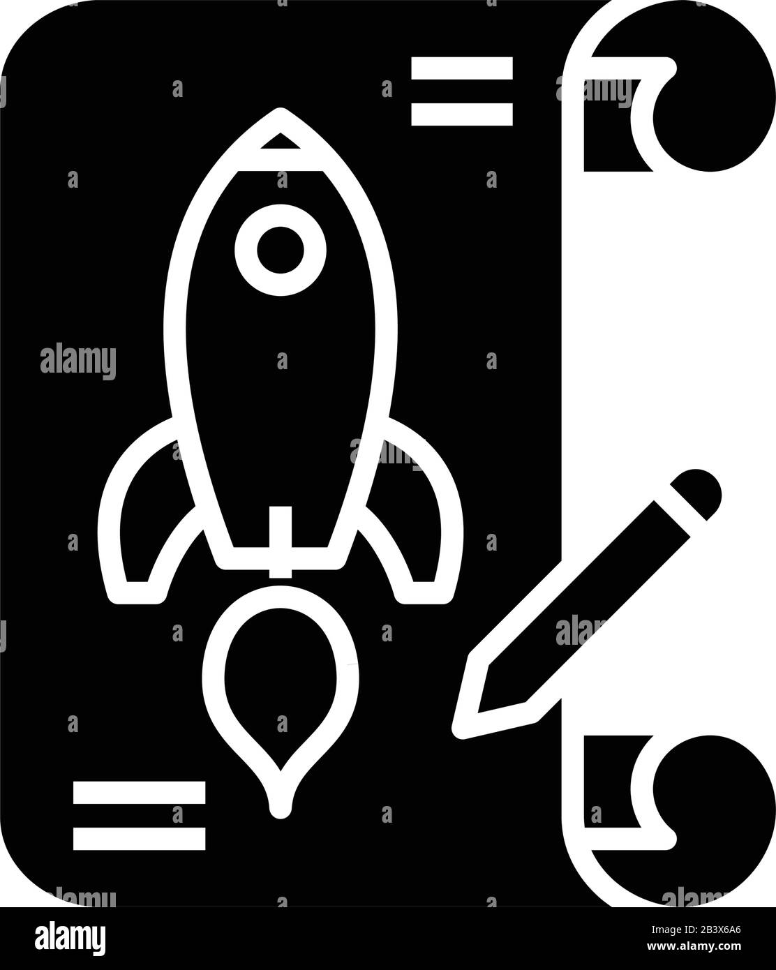 Définition de l'icône noire des objectifs, de l'illustration conceptuelle, du symbole vectoriel plat, du signe glyphe. Illustration de Vecteur